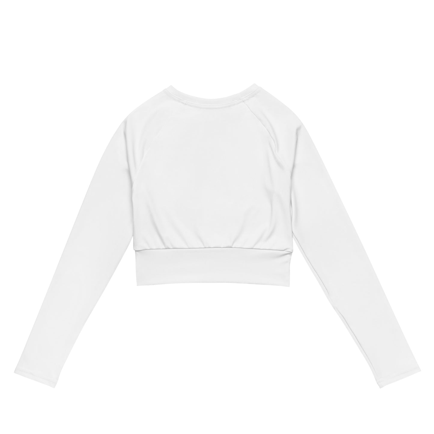 Melanin Recycled long-sleeve crop top