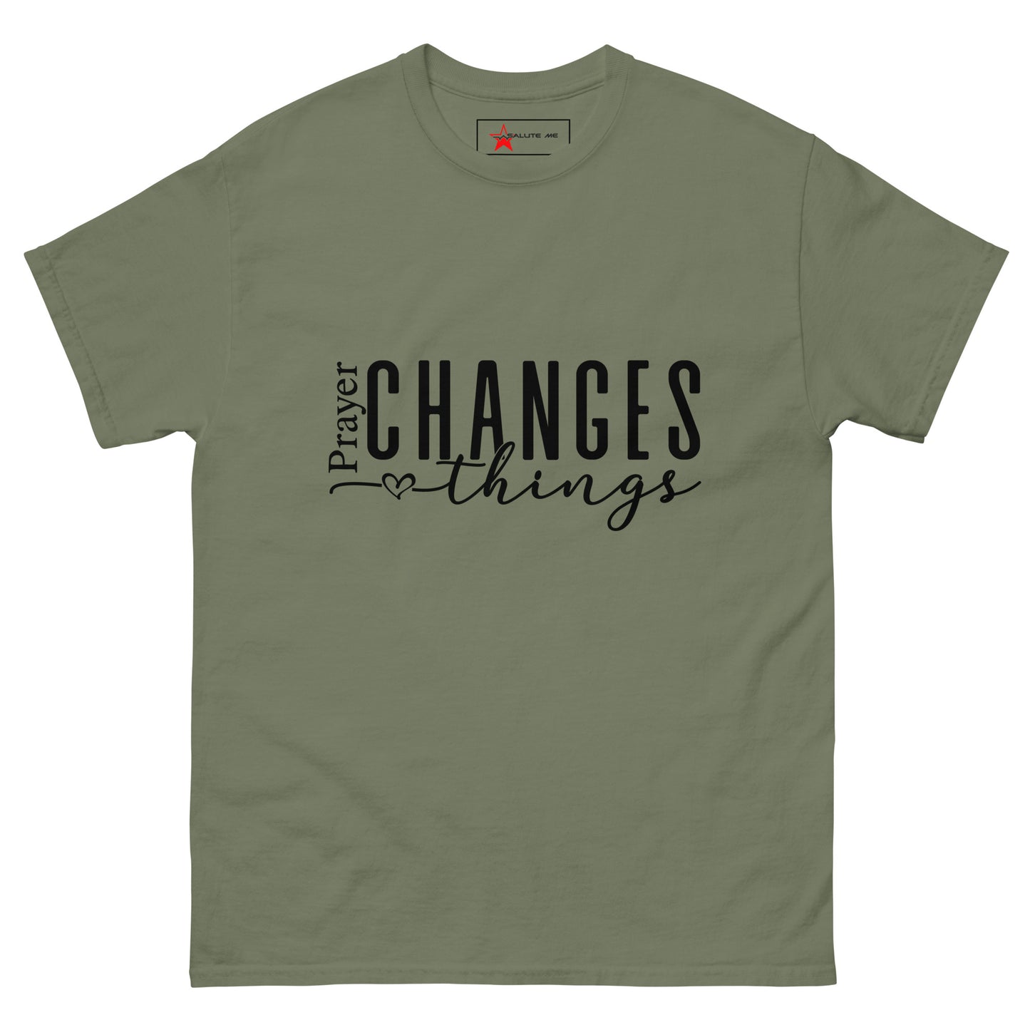 Prayer Changes Everything Faith Graphic Tee – Veteran Streetwear Unisex T-Shirt