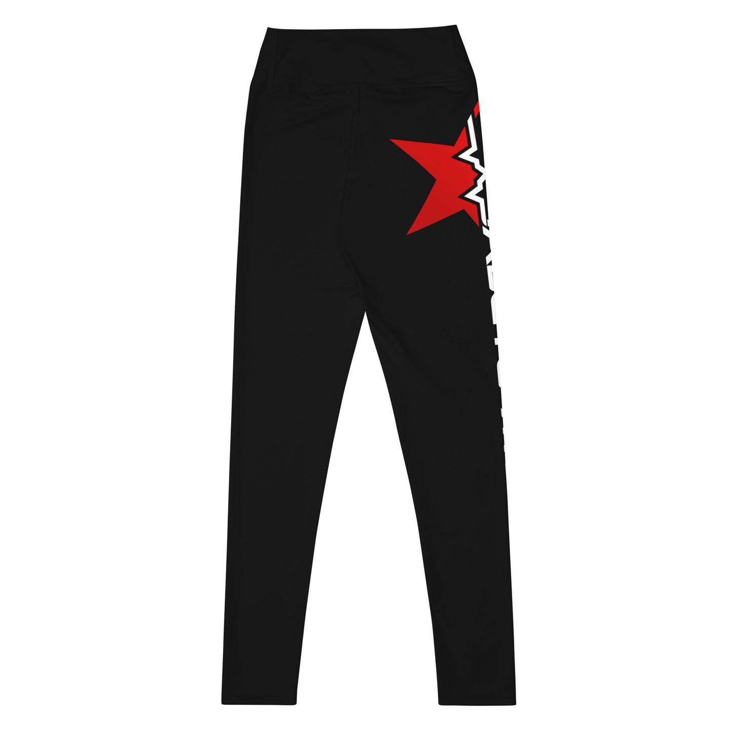 Black Salute Me Yoga Leggings