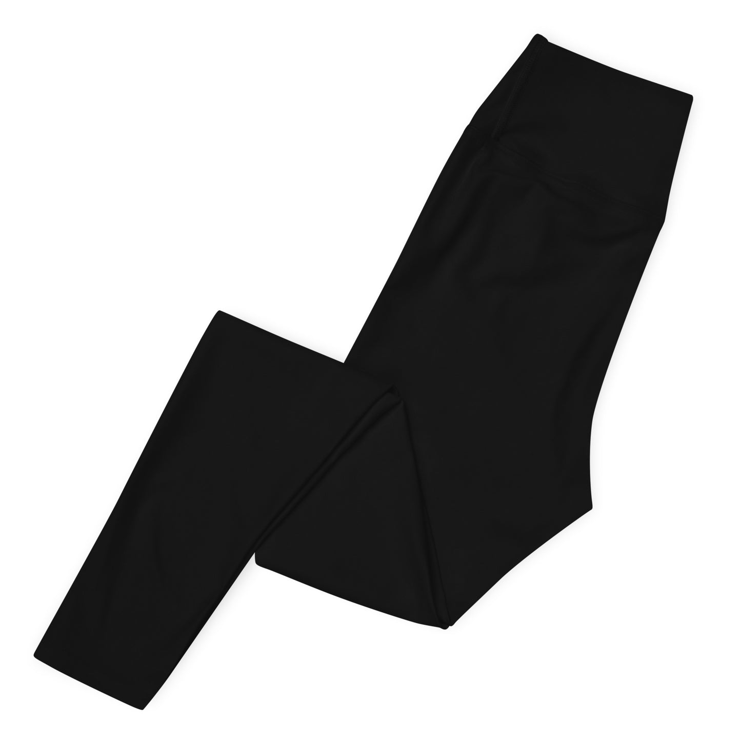 Black Salute Me Yoga Leggings