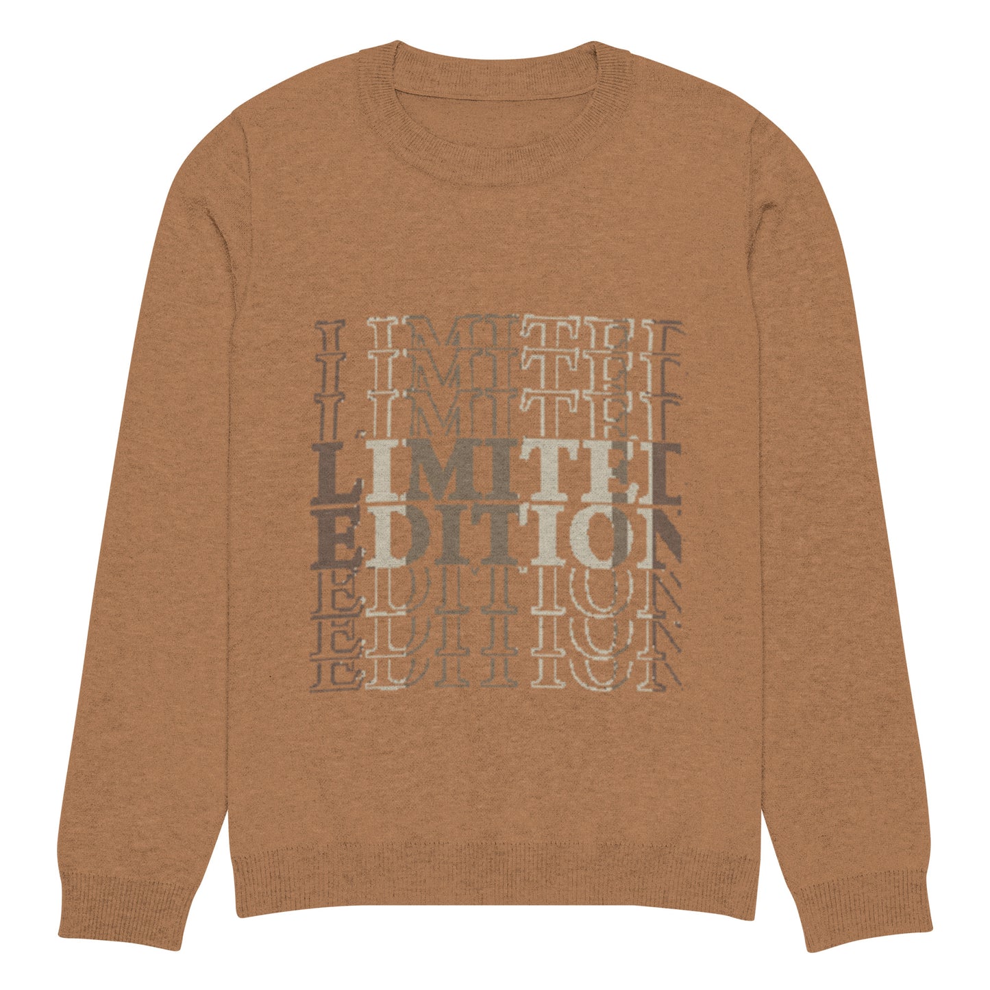 Limited Knitted crew neck sweater