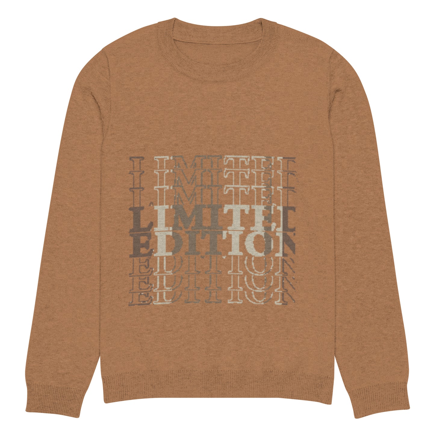 Limited Knitted crew neck sweater