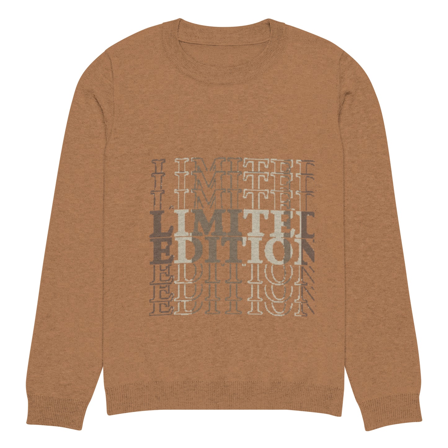 Limited Knitted crew neck sweater