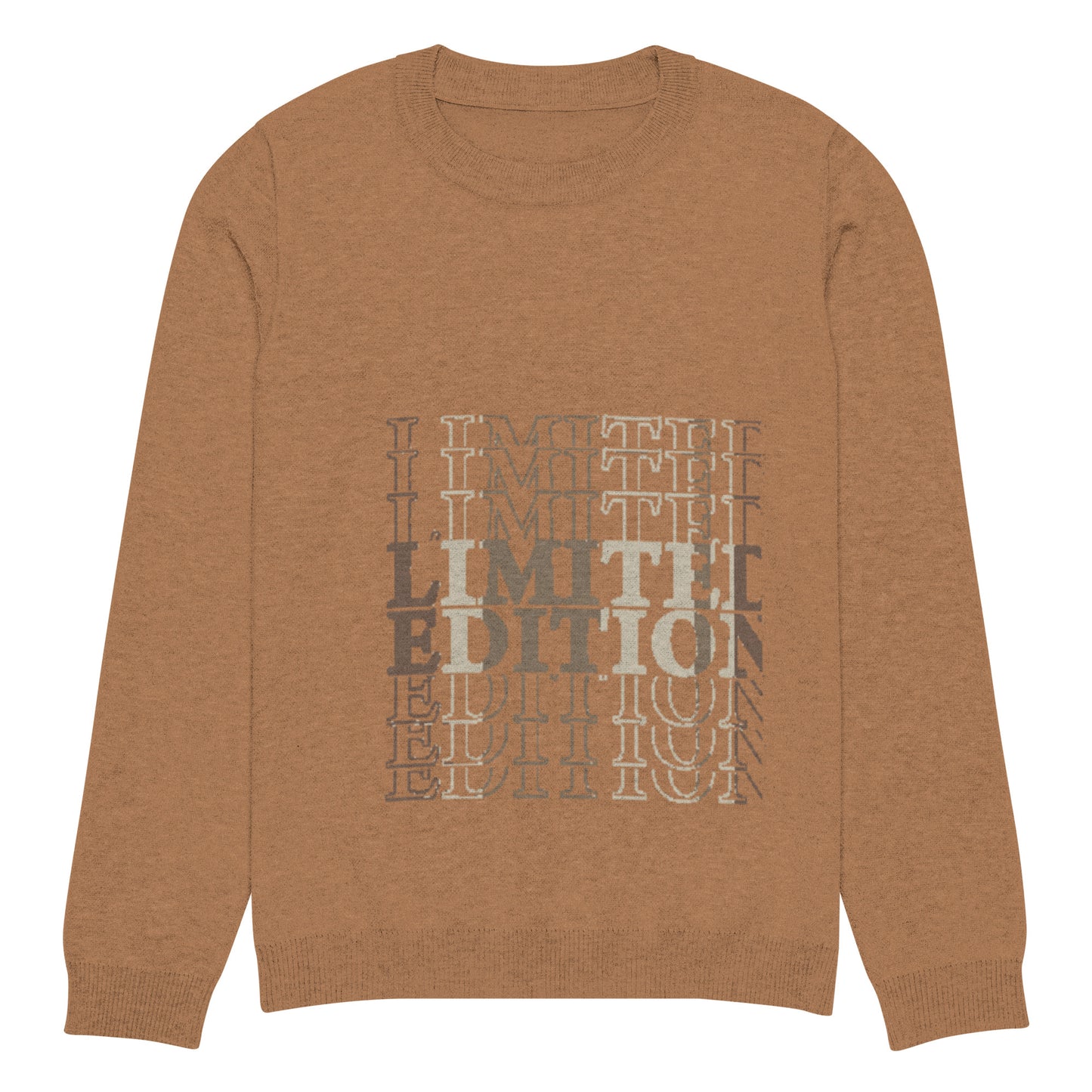 Limited Knitted crew neck sweater