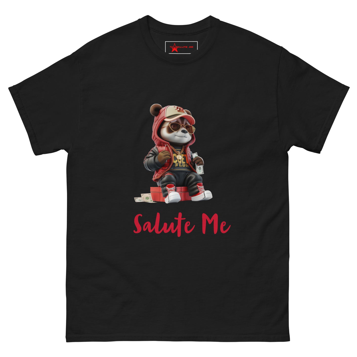 Salute Me Bear Unisex classic tee