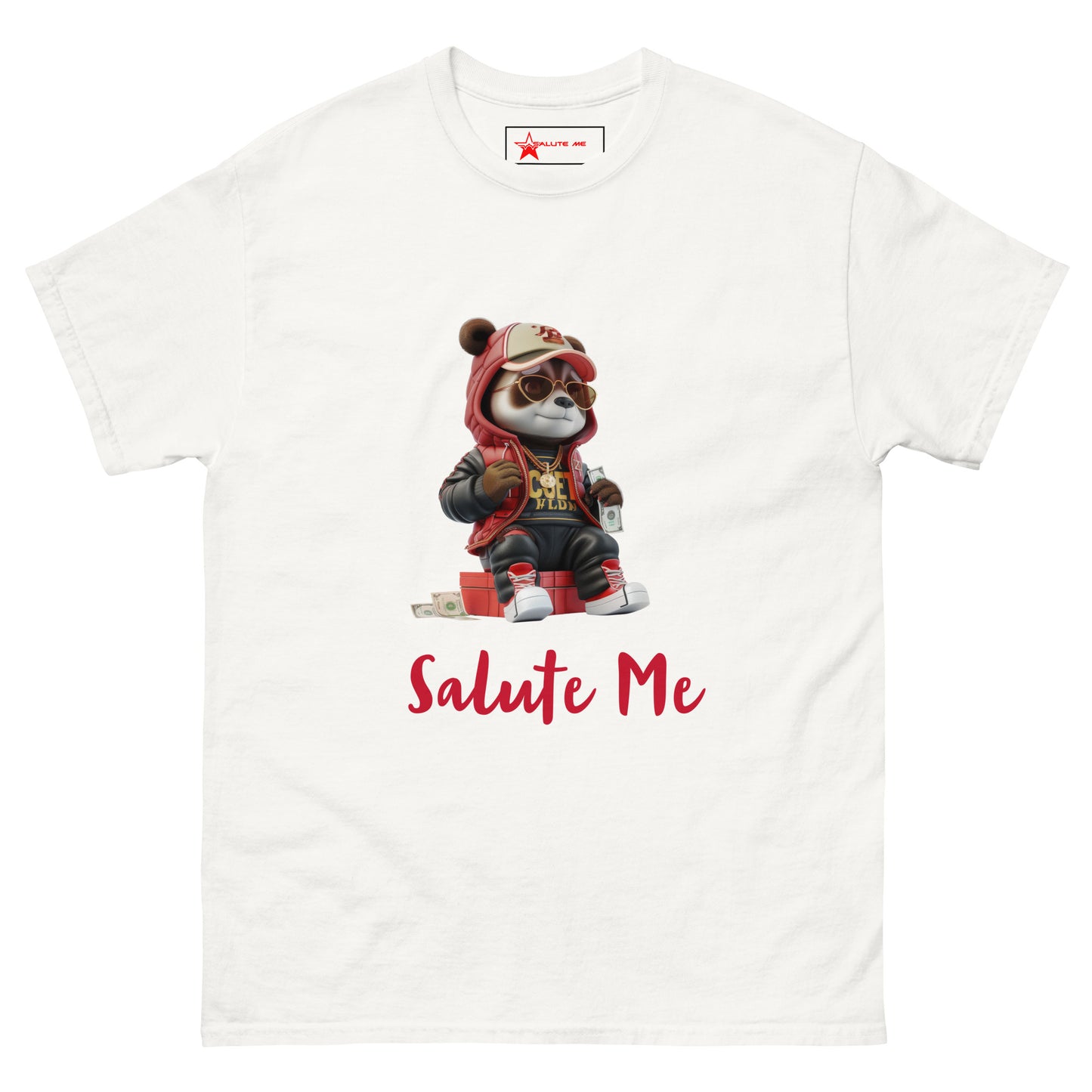 Salute Me Bear Unisex classic tee