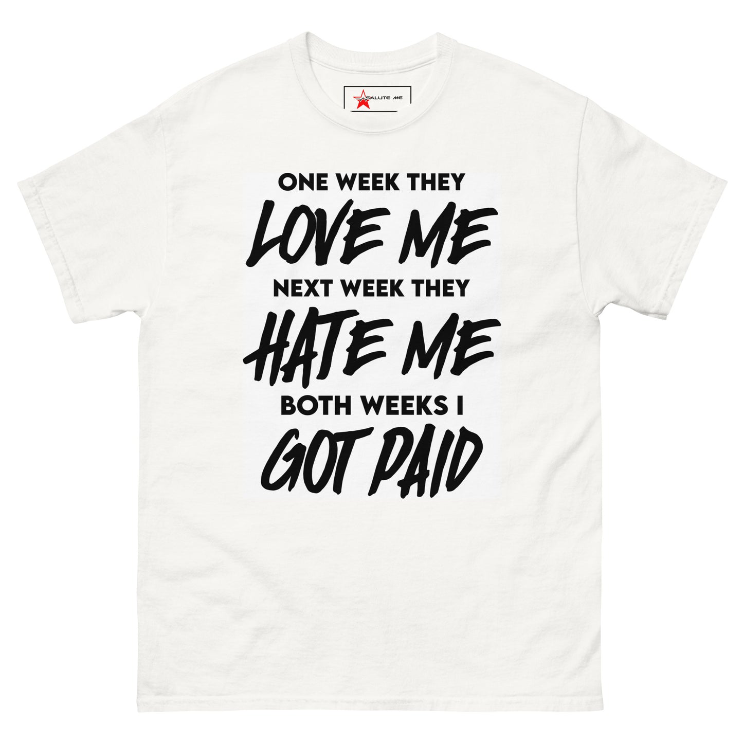 Love Hate Unisex classic tee