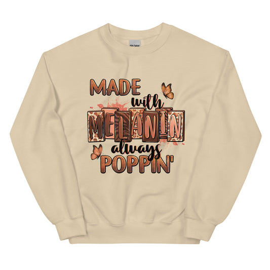 Made With Melanin Unisex Sweatshirt