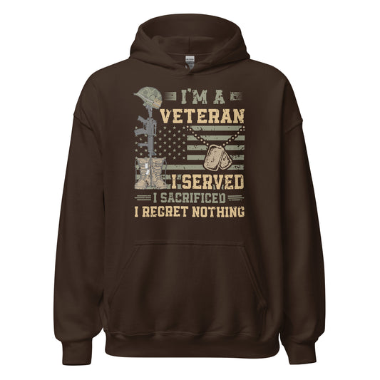 I Am A Veteran Unisex Hoodie