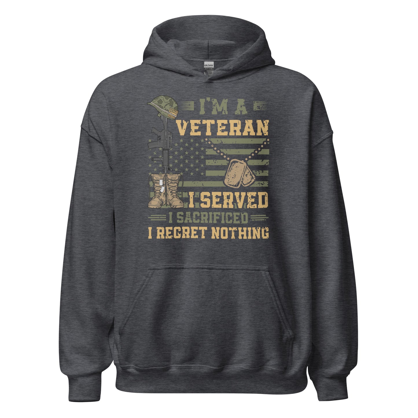 I Am A Veteran Unisex Hoodie