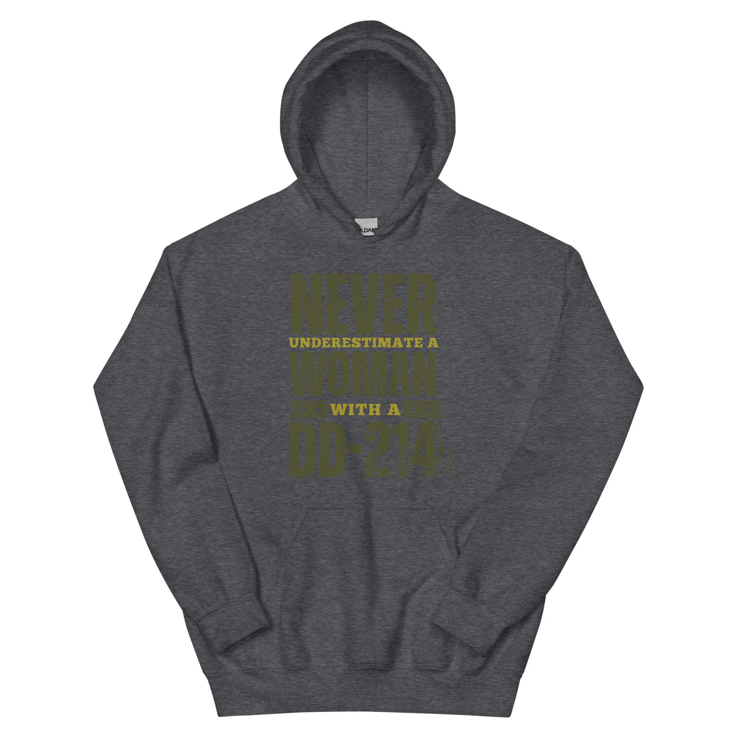 A Woman With A DD214 Unisex Hoodie