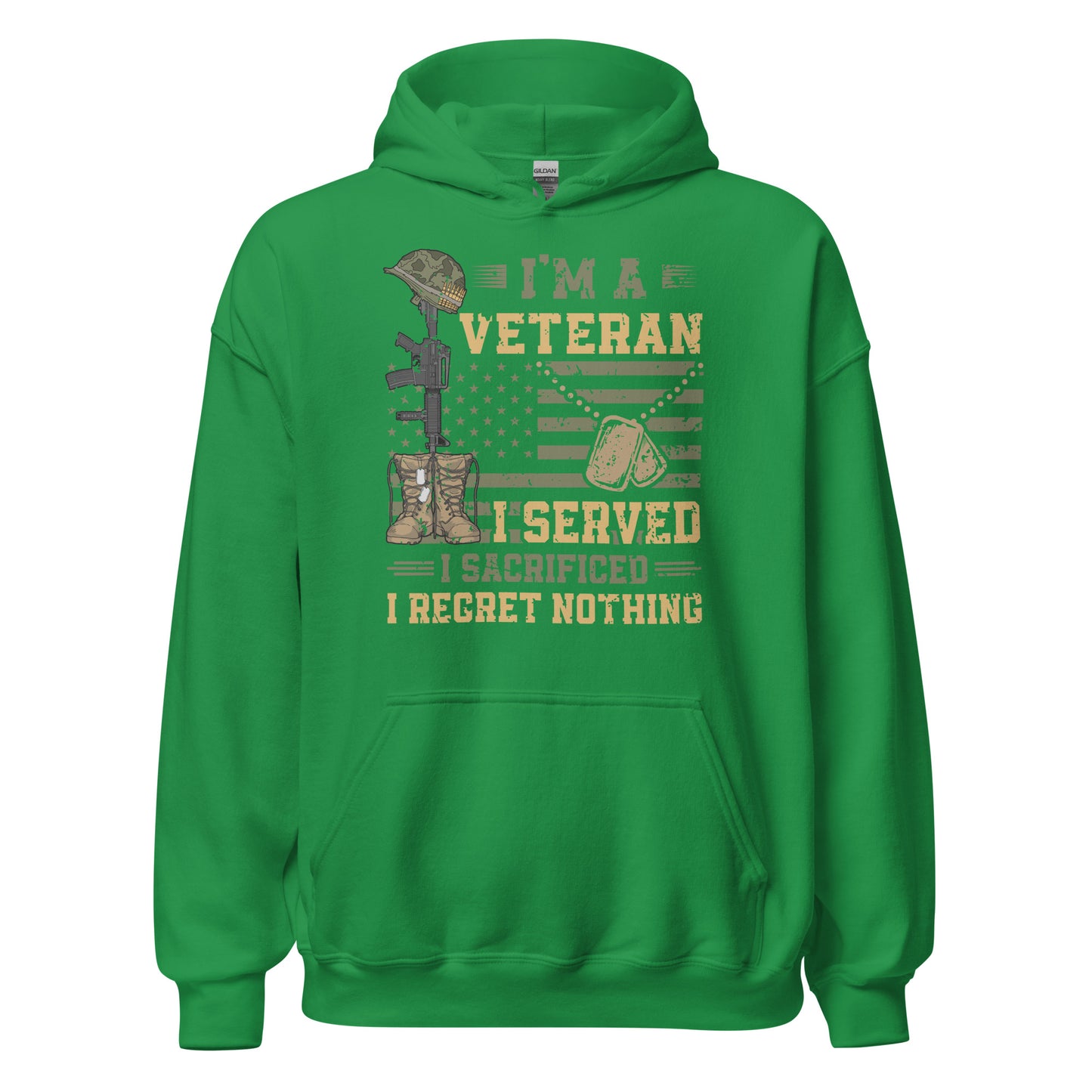 I Am A Veteran Unisex Hoodie