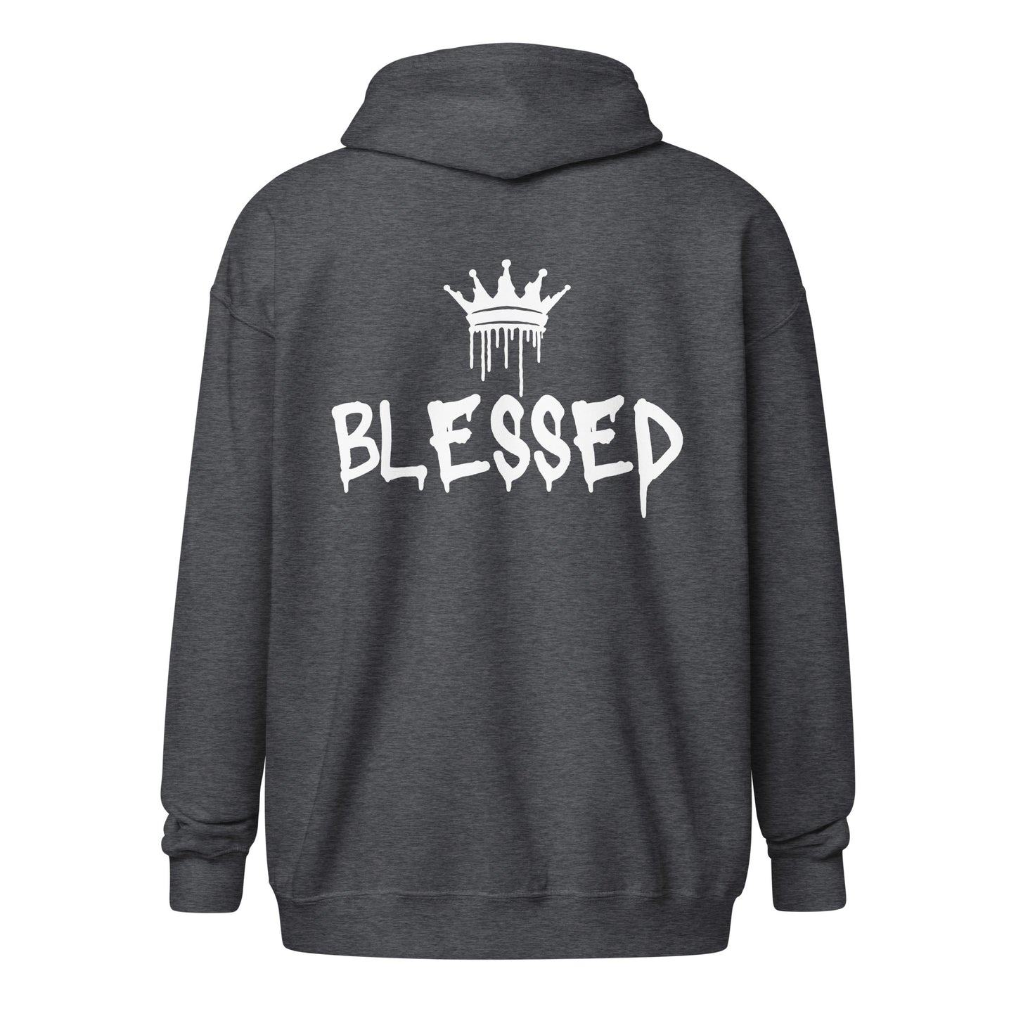 Blessed Unisex heavy blend zip hoodie