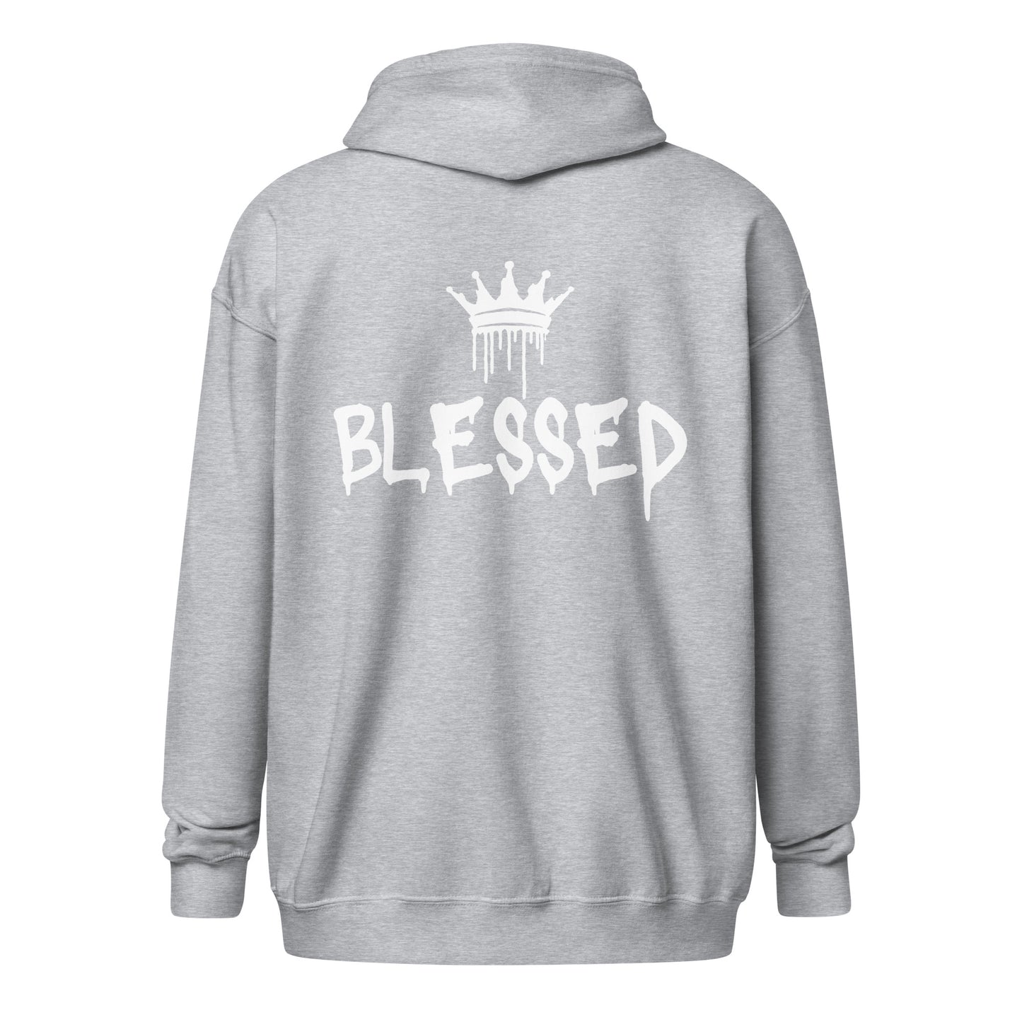 Blessed Unisex heavy blend zip hoodie