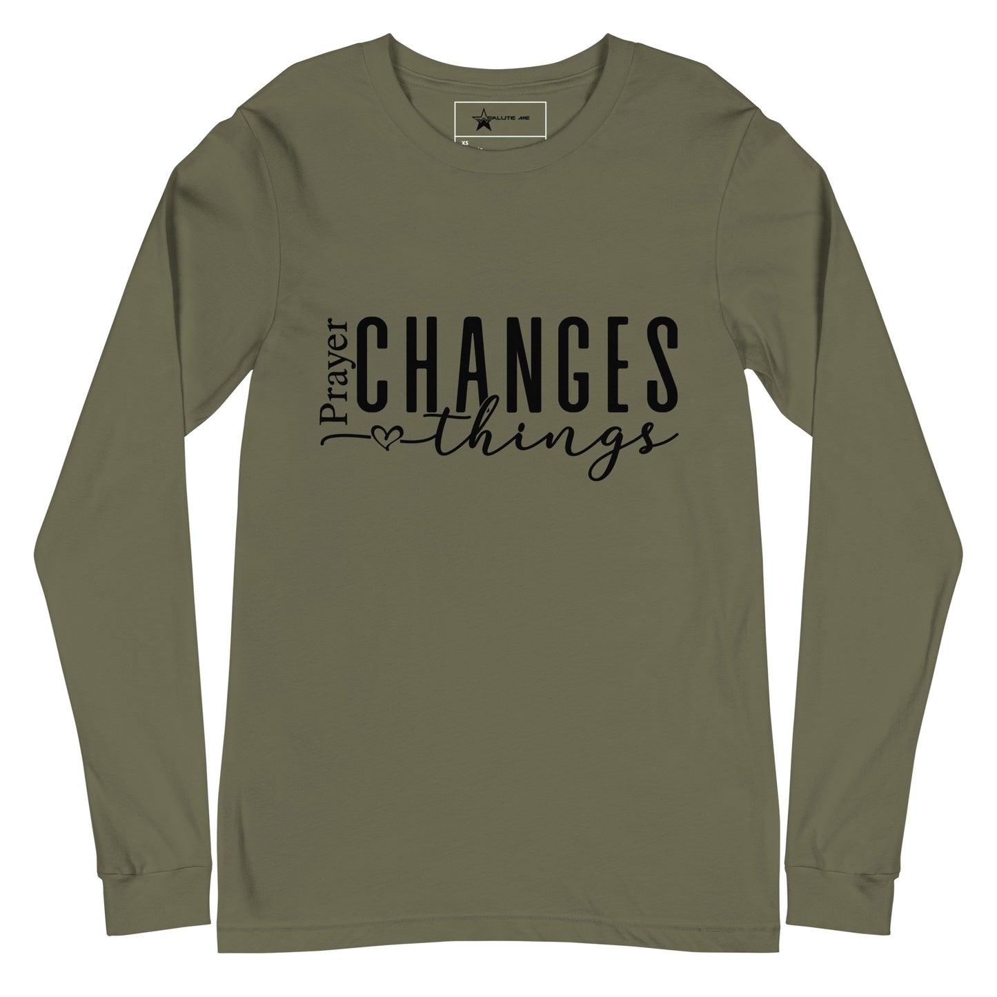 Prayer Changes Everything Unisex Long Sleeve Tee