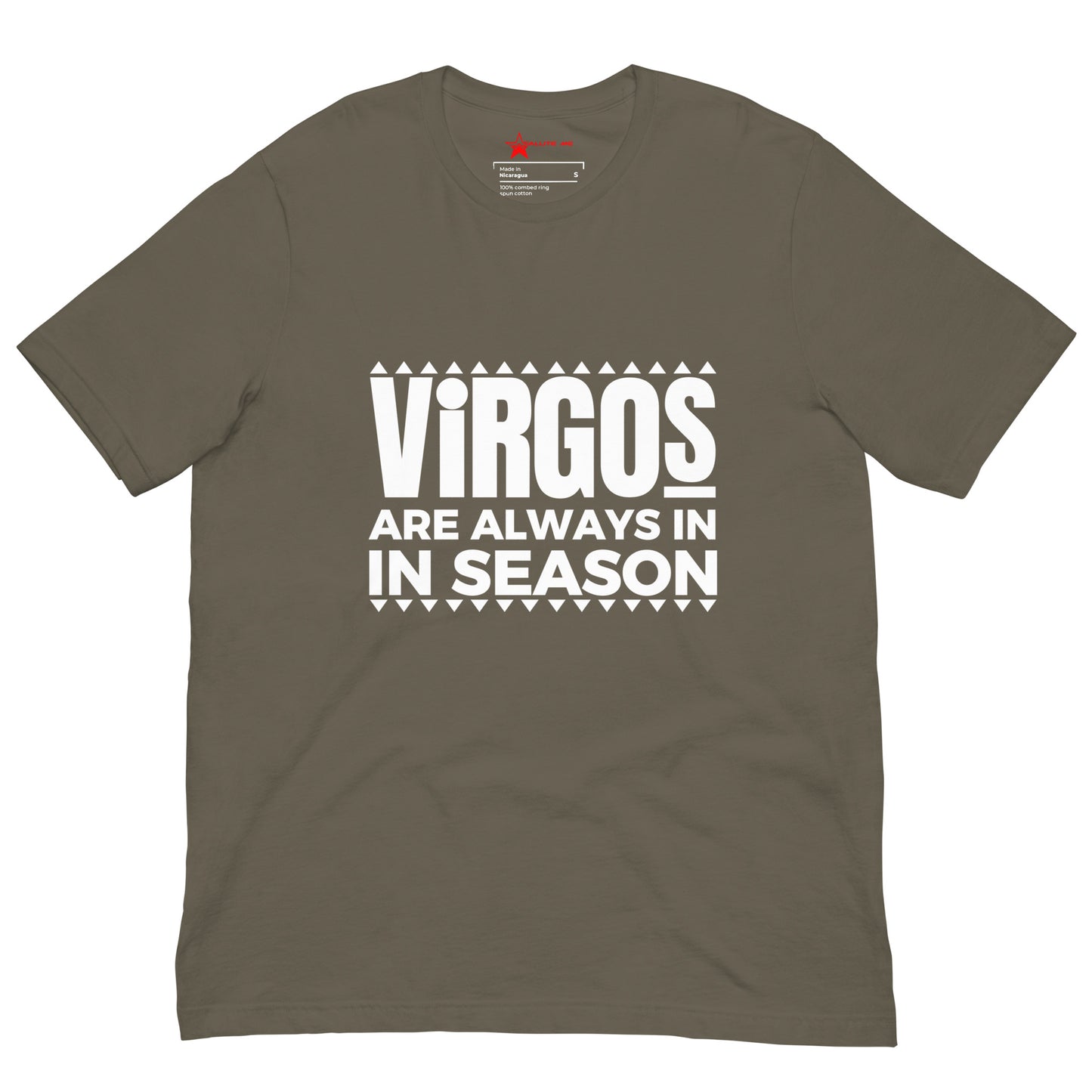 Virgo Season Unisex t-shirt