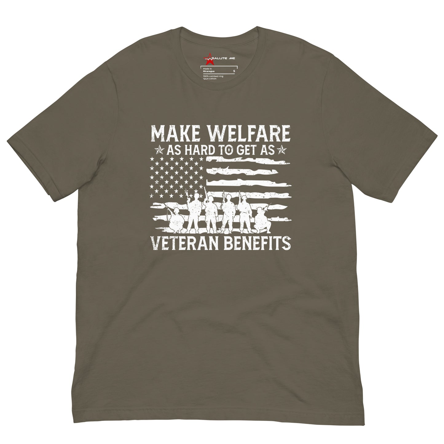 Veteran Benefits Hard Unisex t-shirt