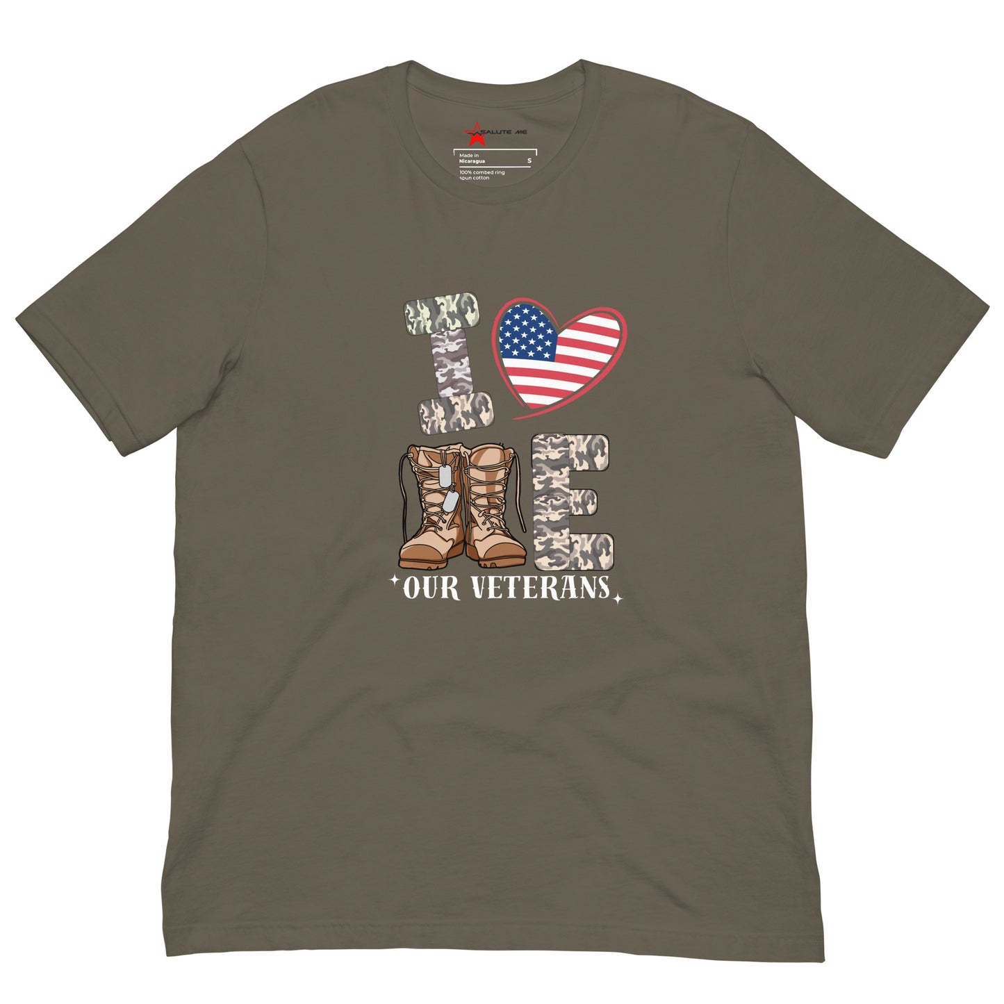 I love My Veterans Unisex t-shirt