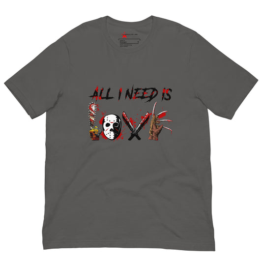 All I Need Is Love Unisex t-shirt