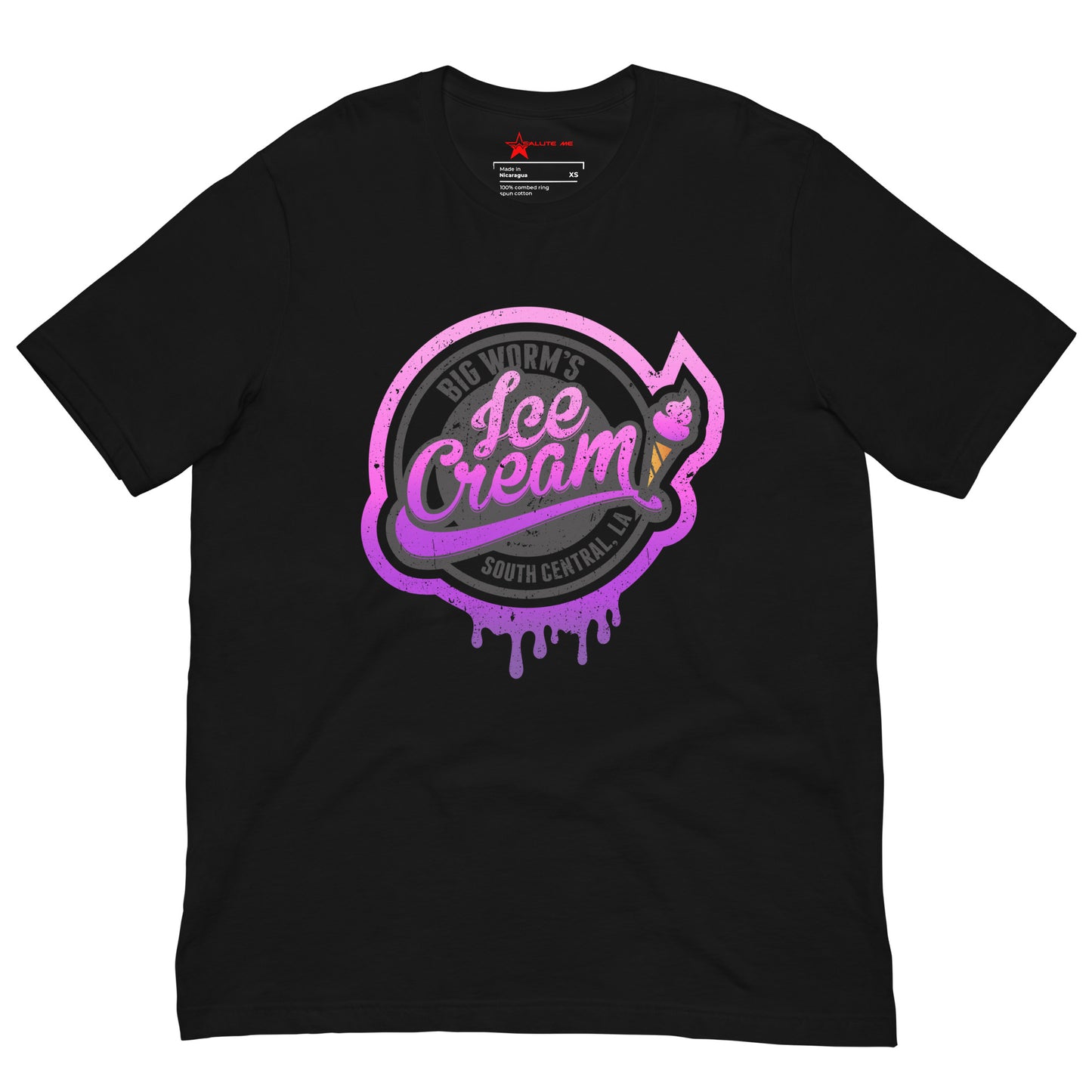 Big Worm's Ice Cream Unisex t-shirt