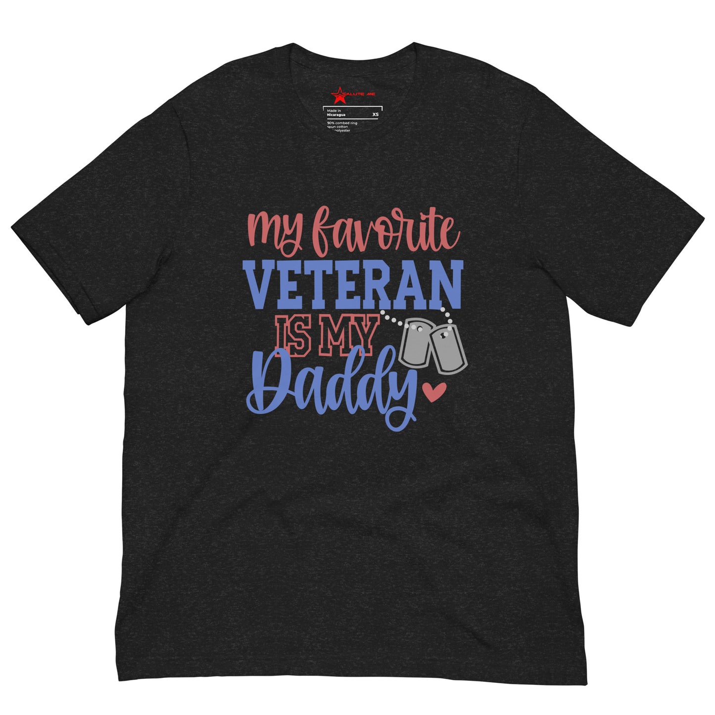 My Favorite Veteran is My Daddy Unisex t-shirt