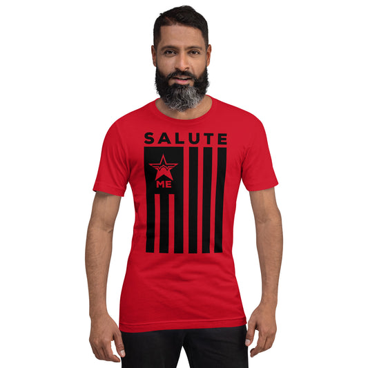Unisex Salute Me Flag t-shirt