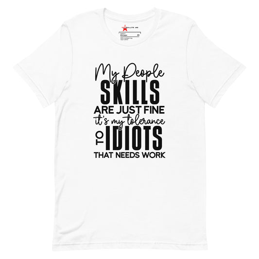 People Skill Unisex t-shirt