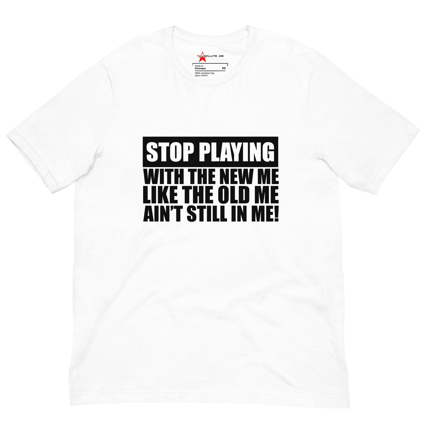 Stop Playing Unisex t-shirt