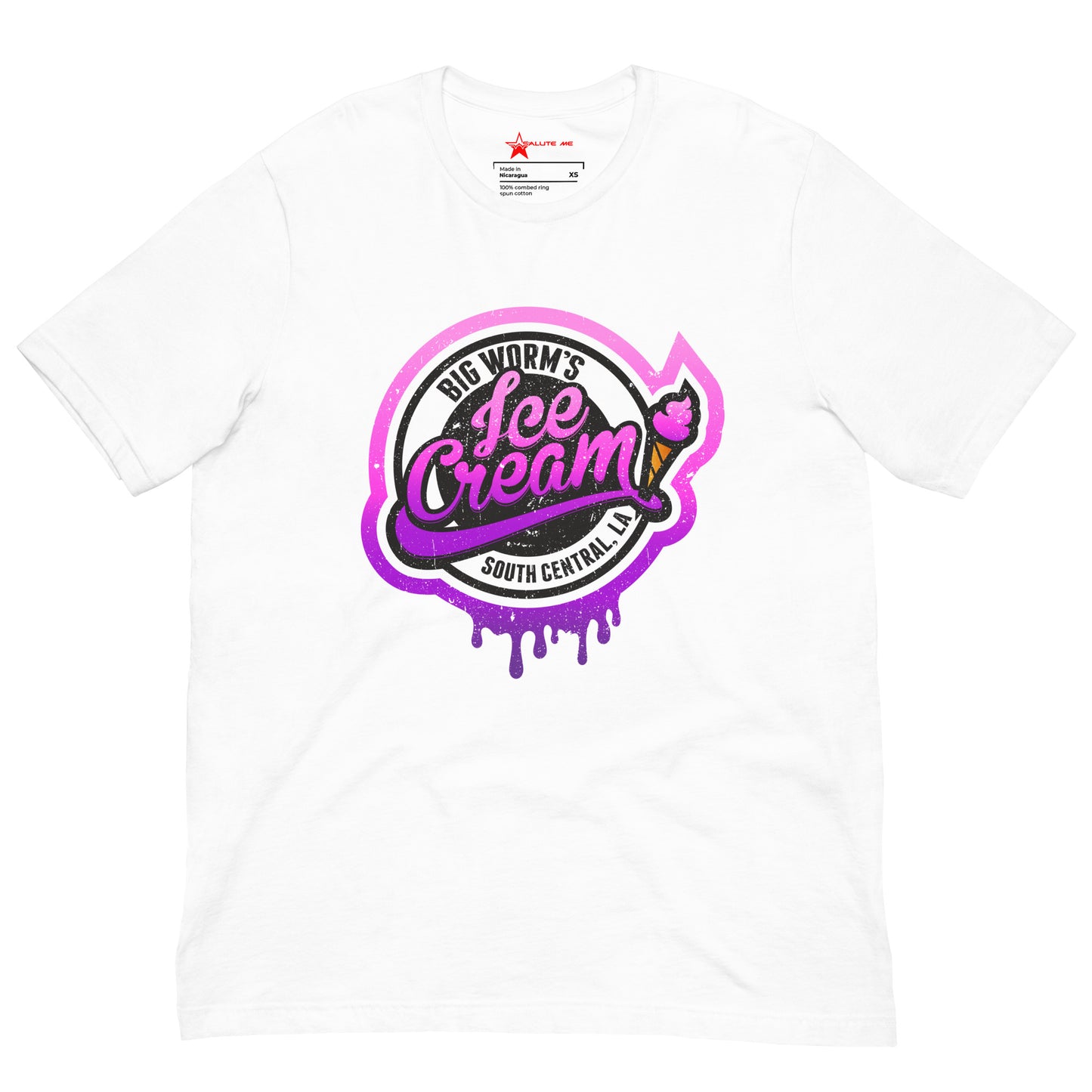 Big Worm's Ice Cream Unisex t-shirt