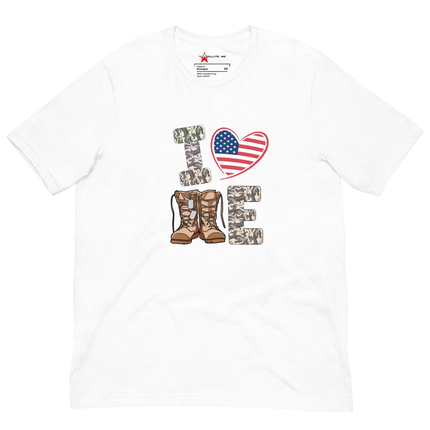 I love My Veterans Unisex t-shirt