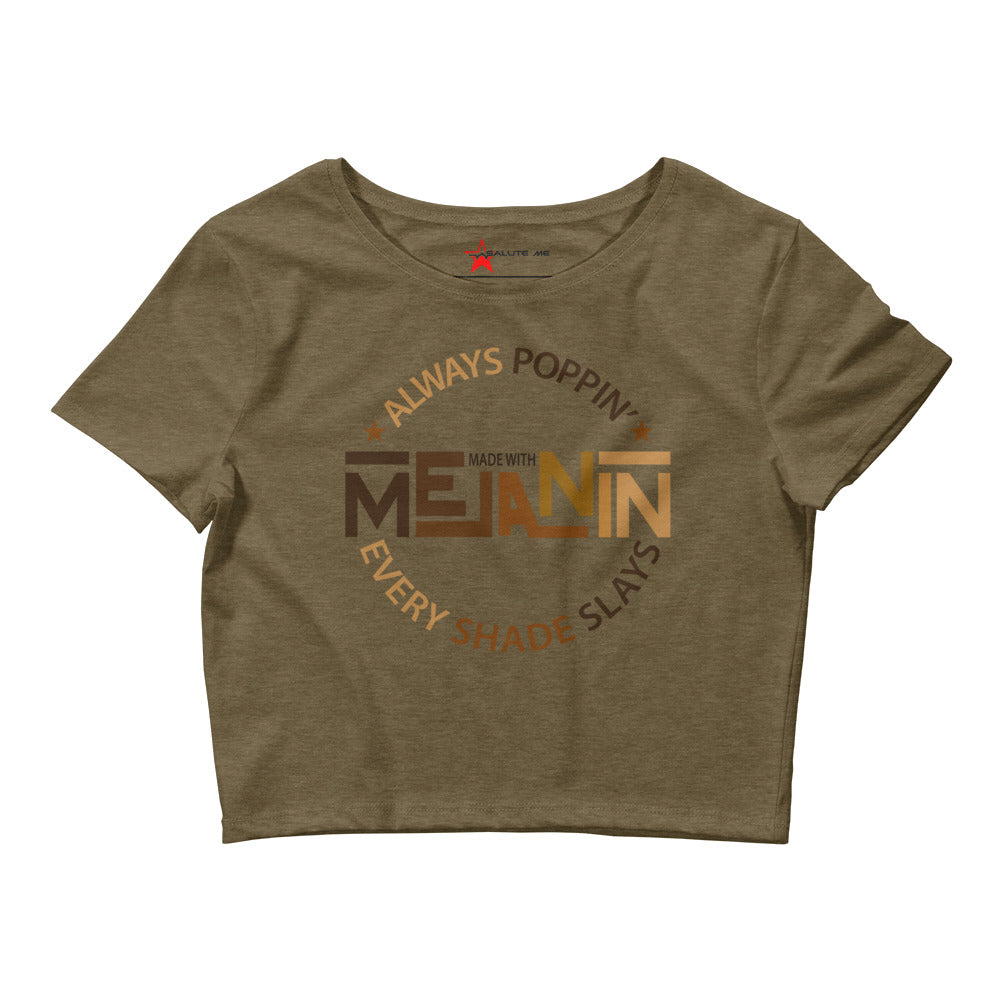 Melanin Women’s Crop Tee