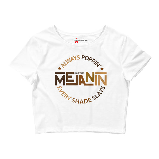 Melanin Women’s Crop Tee