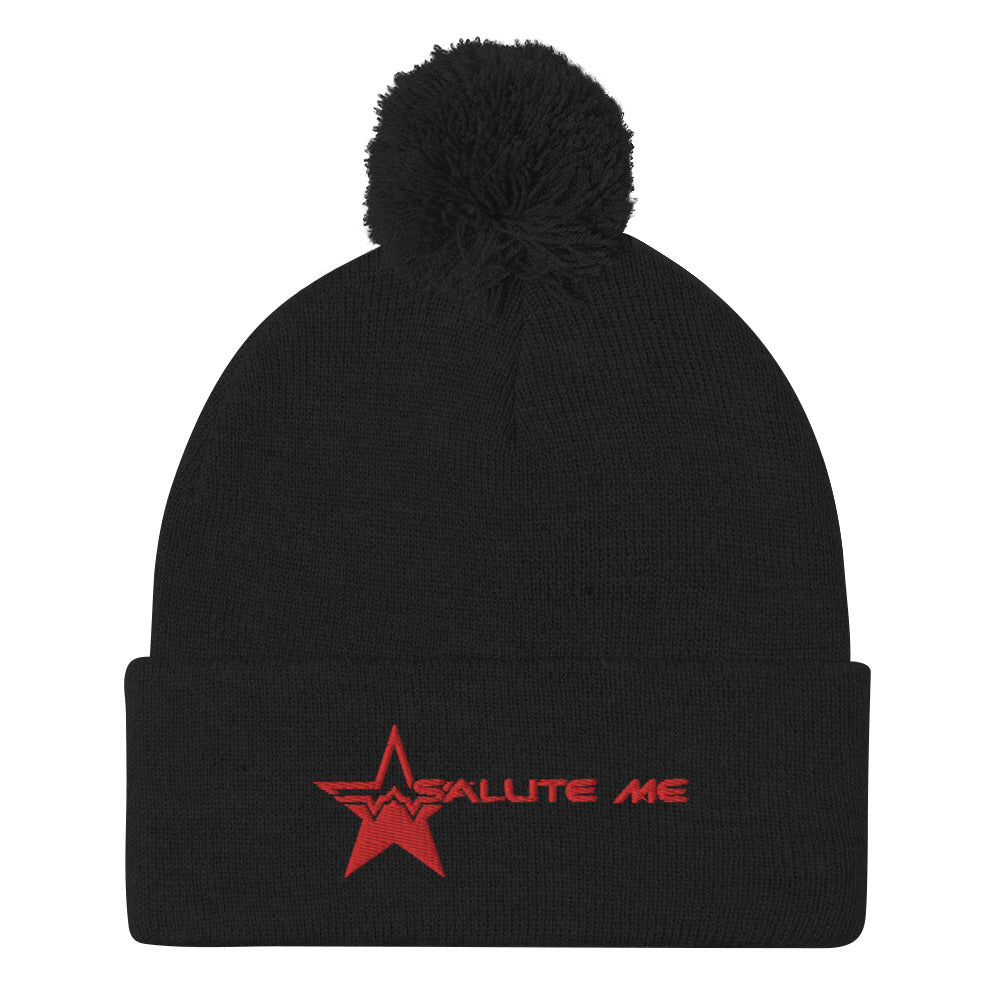 Salute Me Pom-Pom Beanie - Salute Me Gear 