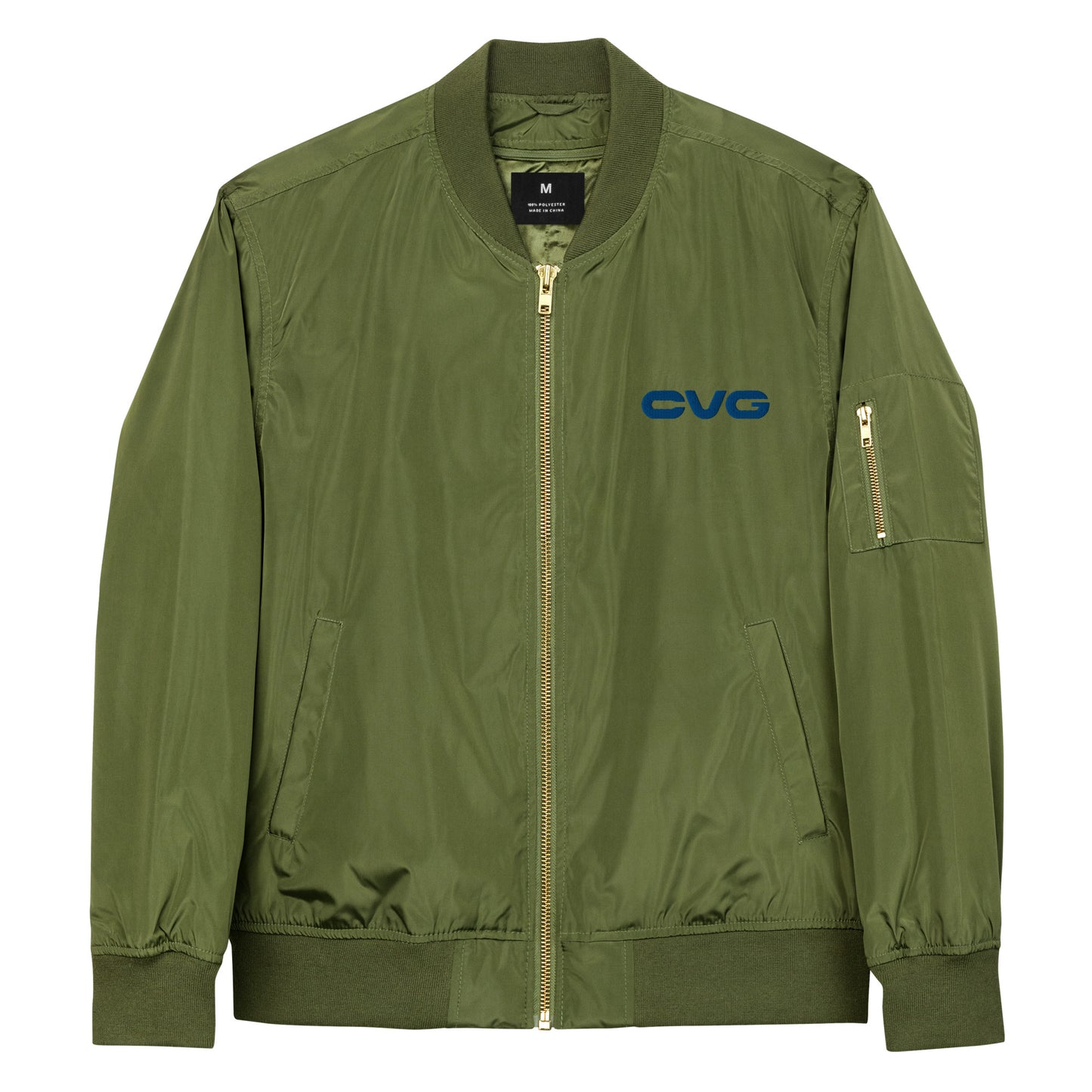 Premium CVG recycled bomber jacket