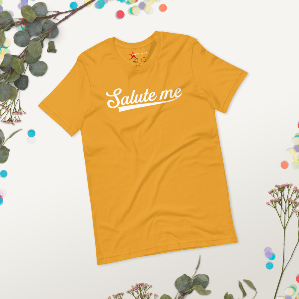 Classic Salute Me short-sleeve unisex t-shirt - Salute Me Gear 